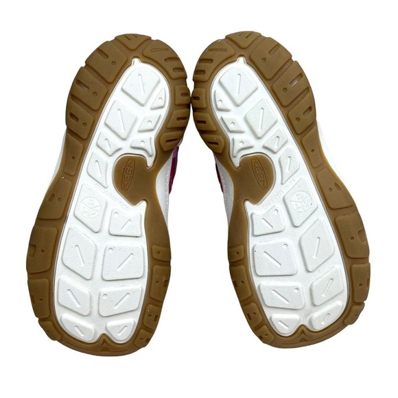 Keen Knotch Creek Sandal Quick Dry Bumper Toe Magenta Lilac Chiffon Girls Size 4 - Picture 7 of 7